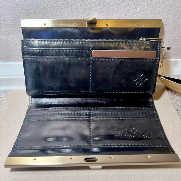 NWT Patricia Nash Tartan Cauchy Leather Framed Wallet - Picture 4 of 8